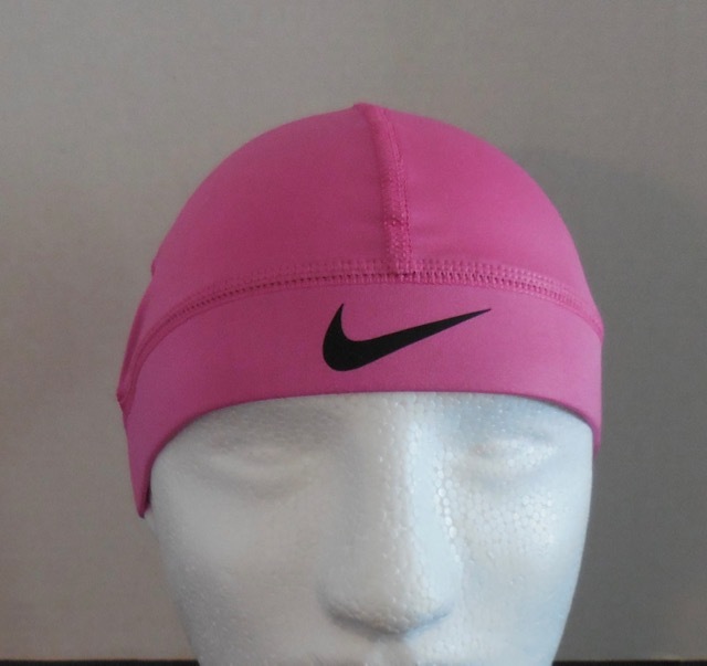 red nike skull cap
